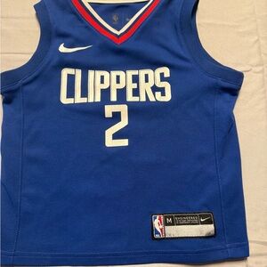 Nike Kids Royal Blue Clippers Jersey medium Leonard